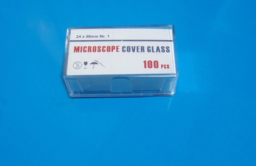 Glass microscope slide - glass,