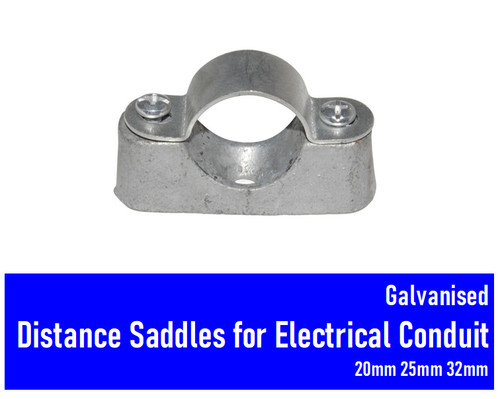 Galvanised distance saddles - distance,