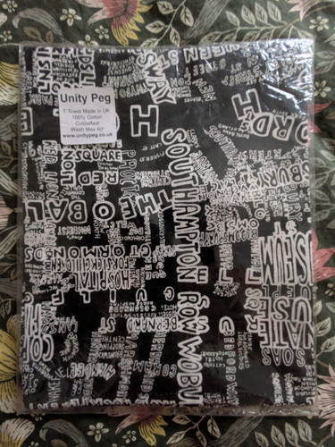 Unusual typographic map - 'typographic',