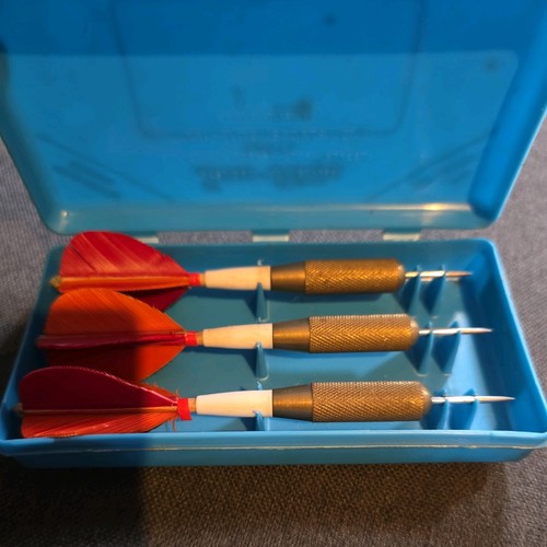 Vintage cased set tru flite - set, of