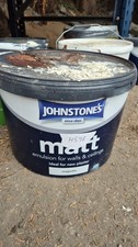 Johnstone's Wall & Ceiling Matt 10L - Magnolia - DAMAGED TUB