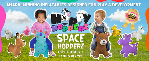 Happy hopperz animal bouncers - happy,