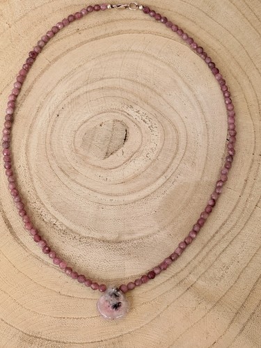 Pink tourmaline and - pink,