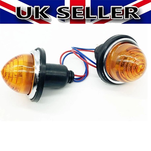 Pair amber indicator tail - amber,