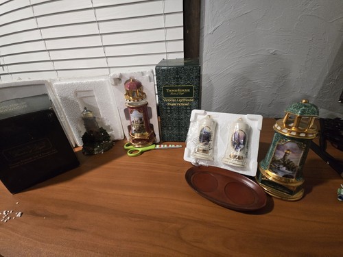 Lot thomas kinkade 8 inch - kinkade,