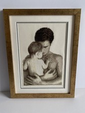 Cross stitch painting finished - stitch,
