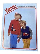 Wendy KNITTING PATTERN Postman