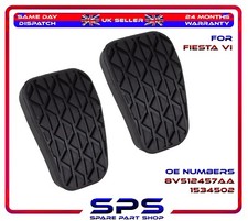 2X Pedal Pad Rubber Covers