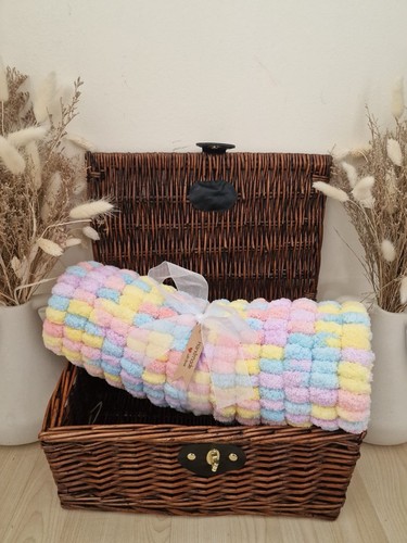 Hand knitted super soft baby - knitted,