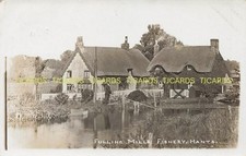 1906  FULLING MILLS FISHERY River Itchen Alresford Hampshire  Photo  Postcard  A