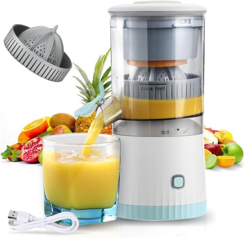 Electric citrus juicer orange - citrus,