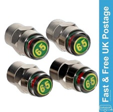 4x EZ Read Tyre Pressure Cap