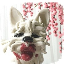 DOG SPAGHETTI WESTIE POTTERY