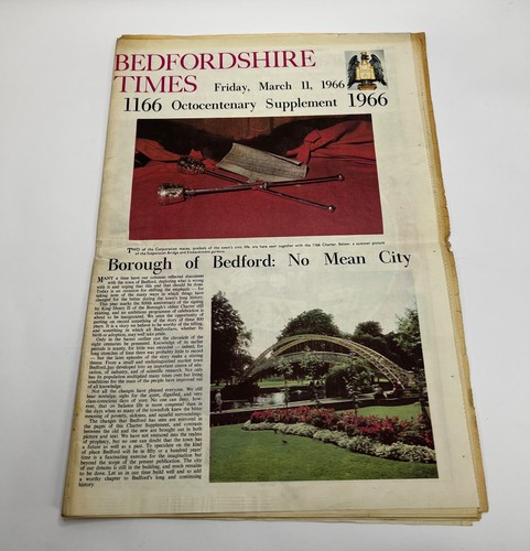 Vintage bedfordshire times - vintage,
