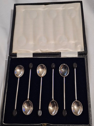 Coffee bean spoons art deco - art,