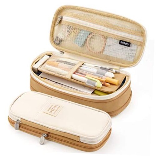 Khaki large storage - large, pencil