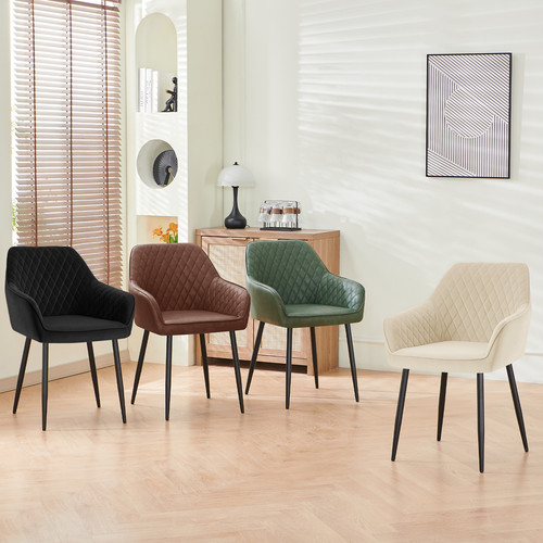 4pcs dining chairs - 2/4pcs,