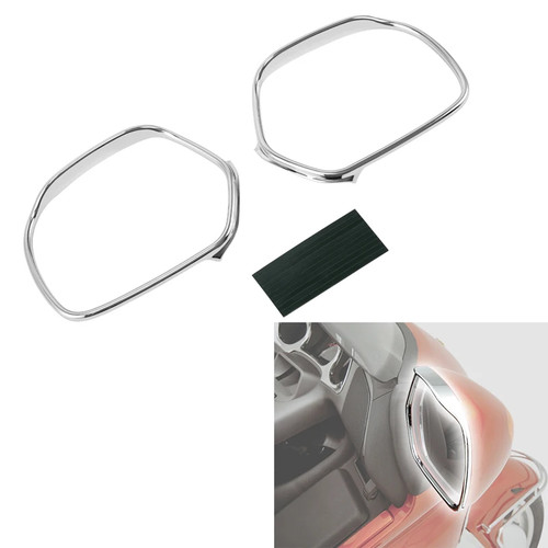 Chrome mirrors trim - chrome,