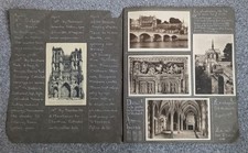 50 Old French Postcards In Album 1929,  Touraine, Château 
