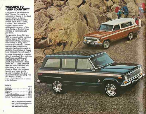 Photo 1977 jeep full line - photo,