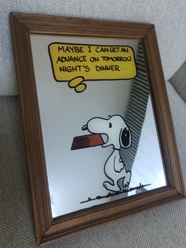 Vintage snoopy mirror - vintage, "maybe