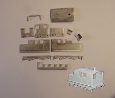 P&D Marsh N Gauge N Scale A151 Sentinel Shunter loco kit requires painting