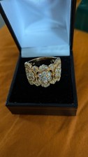 Effy Flower Motif Diamond Ring
