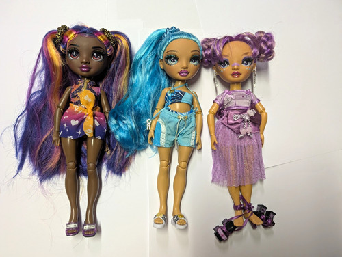 Lot rainbow high dolls - 3,