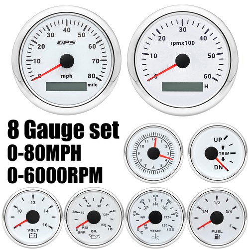 85mm gps speedometer 80mph - speedometer, 0-80mph