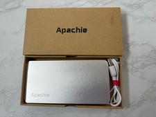 APACHIE 5500mAh ALUMINIUM POWERBANK Tested And Working 