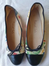 french sole ballet flats shoes