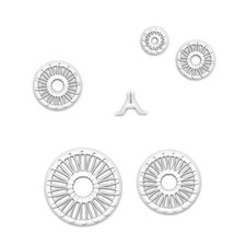 FMM Cutter Daisy Collection Icing Paste Tool Cut Out Flower Shape Petal Summer