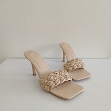Sexy Chain Weave Open Toe High Heels Sandals