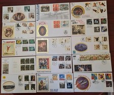 GB - 1995/1997 - Collection Of 15 Early Benham BLCS Series Silk First Day Covers