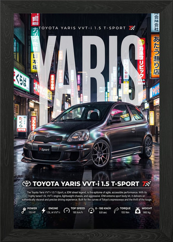 Neon tokyo rain - neon, toyota