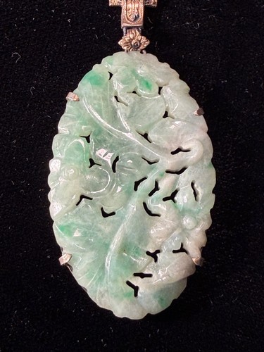 Antique art deco carved floral - antique,