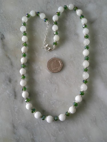 Opaque white jade - opaque,