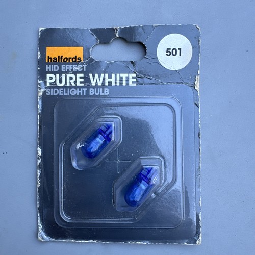 Halfords hid effect - pure, white