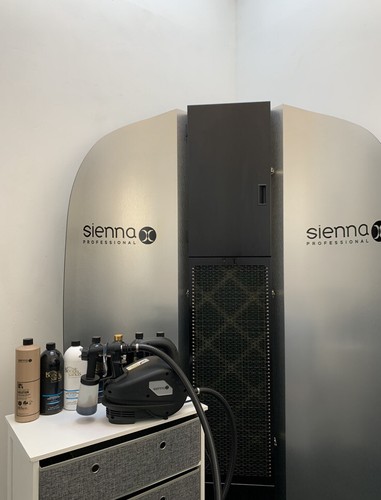 Sienna spray tan extraction - sienna, x