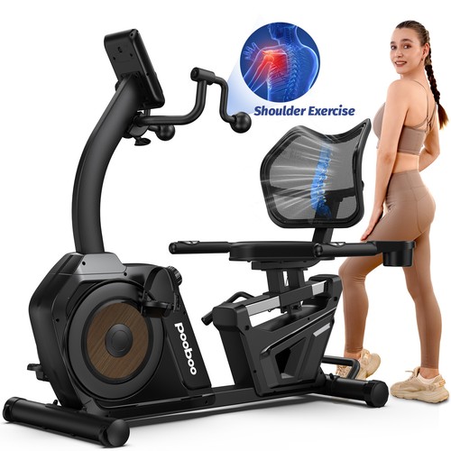 Magnetic recumbent exercise - recumbent,
