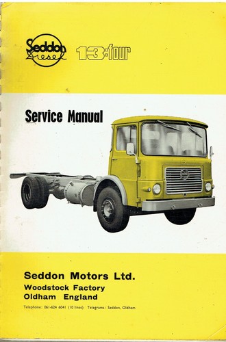 Seddon four diesel truck - four,