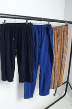 X 3 Full Circle Shein Pep & Co Casual Trousers Joblot Bundle - Size 12 (76f)