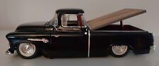 1/18 diecast 1955 Chevrolet 3100 Stepside Pick Up Truck Custom Homemade Bed.