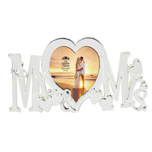 Mrs silver plated photo - &,