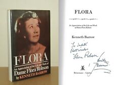 Kenneth Barrow - Dame Flora Robson - Signed - 1st/1st (1981 First Edition DJ)