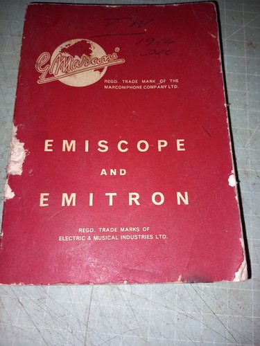 Marconi emiscope and emitron - and,