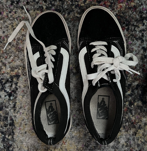 Vans old skool black white - old, black/white