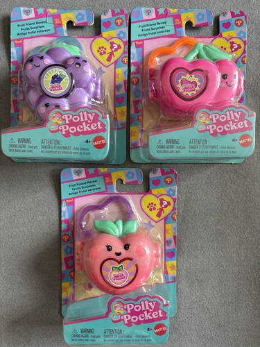 Mattel polly pocket fruit - pocket,