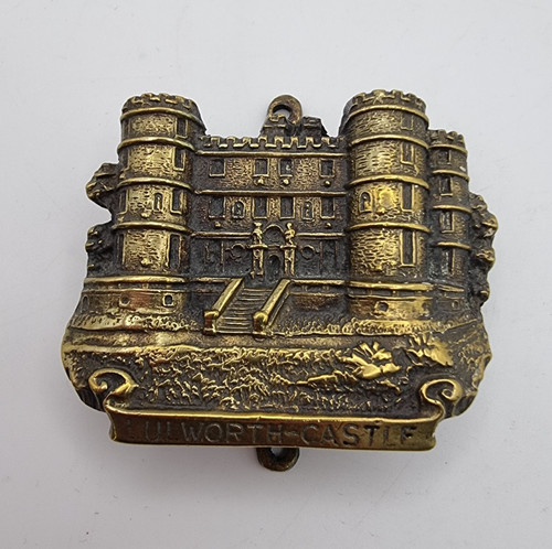 Vintage brass lulworth castle - vintage,