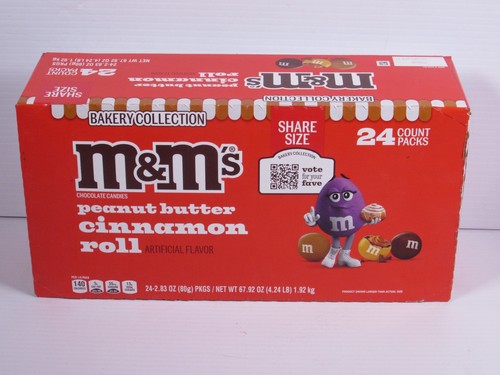 S peanut butter - x, m&m’s